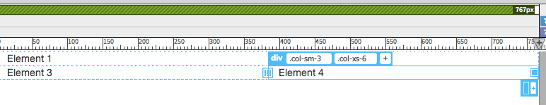 Dreamweaver - Bootstrap Smartphone Definition