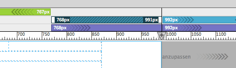 Dreamweaver - Visual Media Queries