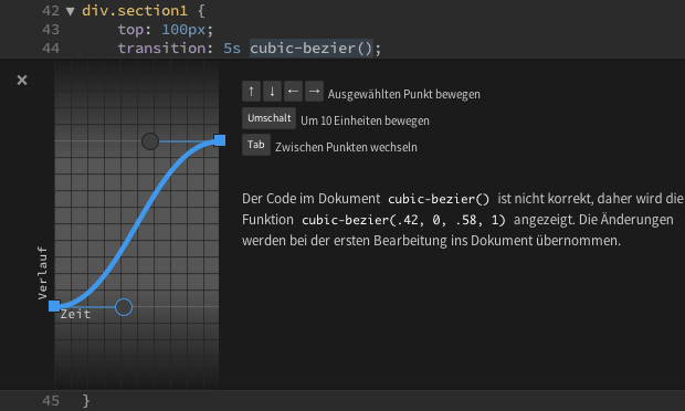 Brackets - Bezier Auswahl