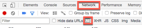 Google Webfonts - Browser Webdeveloper Tools