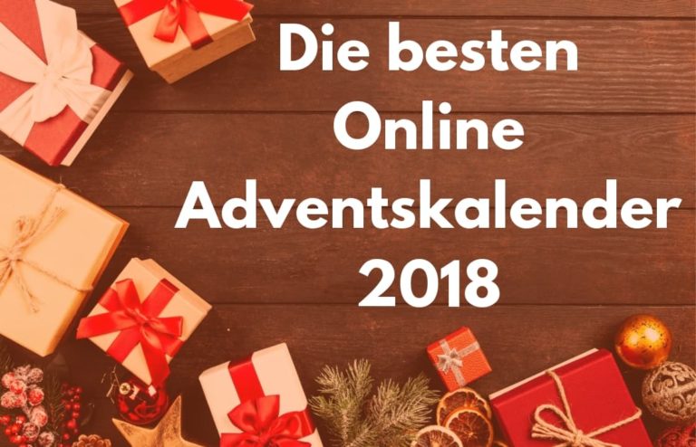 Die besten online Adventskalenderv2018