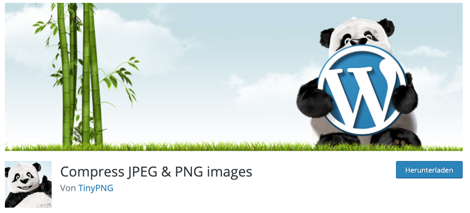 Website Tipp: Bilder mit TinyPNG optimieren - WordPress Plugin